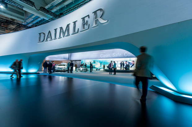 Daimler Uber беспилотные машины