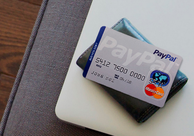 PayPal пластиковые карты