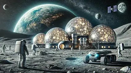 Учені придумали як побудувати поселення на Місяці з «космічних цеглинок»