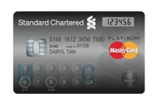 MasterCard представил «карту с дисплеем» в Сингапуре
