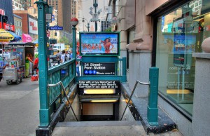 Бесконтактные платежи в метро Нью-Йорка запустят только в 2018