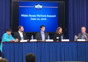 Стартапы пришли в Белый дом поговорить о FinTech
