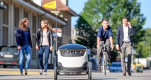 В Швейцарии тестируют доставку роботами