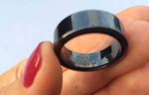 Отголоски Олимпиады: спортсмены привезли в Украину NFC-кольца Visa