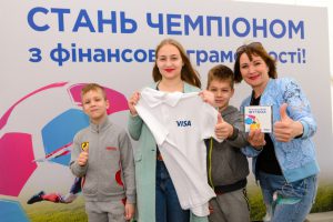 Visa представила украинскую версию интерактивной игры «Финансовый футбол»