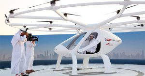 В Дубае протестировали первое беспилотное летающее такси