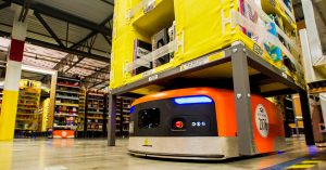 Количество роботов на складах Amazon достигло 100 тыс