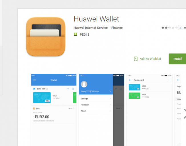 Huawei Wallet уже доступен на Google Play PaySpace Magazine