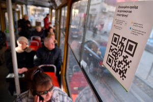 В 2018 году уже полмиллиона украинцев оплатили проезд с помощью QR-кодов