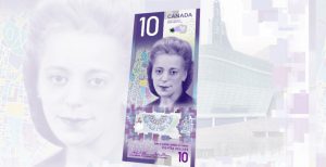 В Канаде впервые появится уникальная вертикальная банкнота