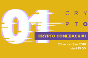 В столице пройдет встреча Crypto comeback #1