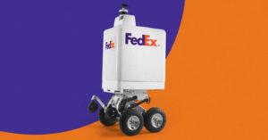 Крупная служба доставки создала робота-курьера