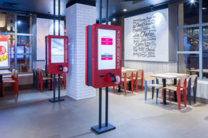 В KFC установят киоски самообслуживания