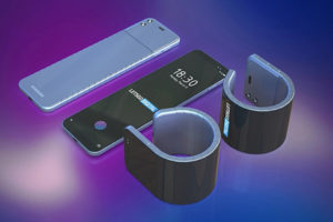 Samsung выпустит инновационный смартфон-браслет