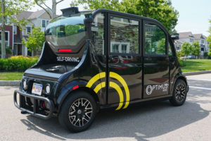 В США протестируют беспилотные автобусы