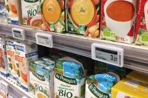 Крупная европейская сеть супермаркетов внедряет ценники с NFC