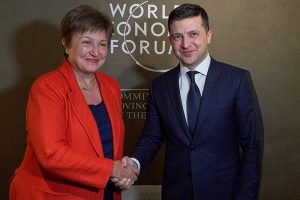 Первый транш МВФ утвердят в ближайшее время: что обсудили по телефону Зеленский и Георгиева