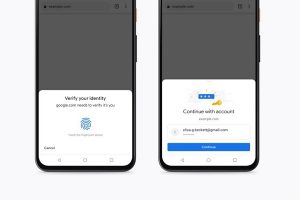 Chrome позволит подтверждать платежи с помощью биометрической аутентификации