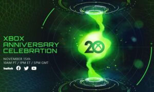Як подивитися захід, присвячений 20-річчю Xbox сьогодні, 15 листопада о 20:00
