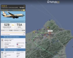 Сервіс Flightradar перестав працювати через літак Ненсі Пелосі