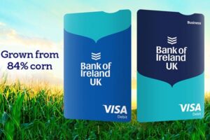 Банк Ирландии внедряет экологичные карты из биосырья
