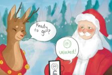 Санта-Клаус может использовать технологию NFC для глобальной рассылки подарков?