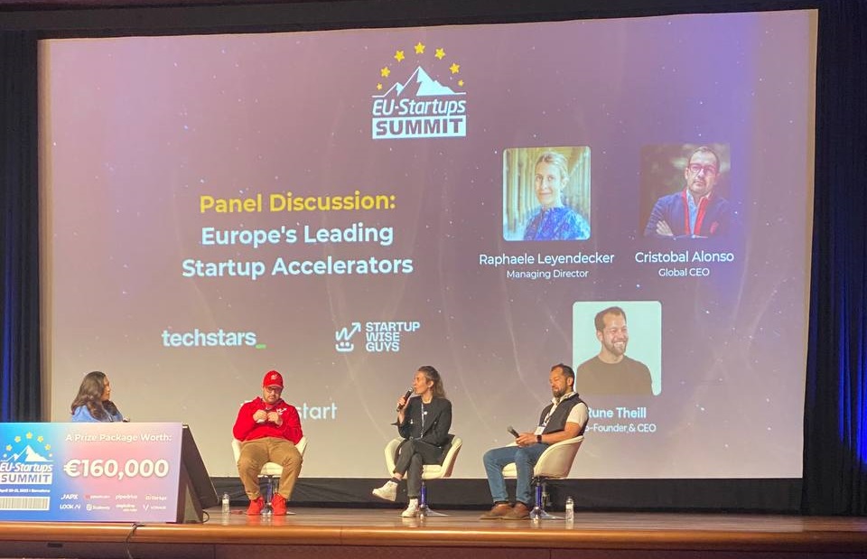 Panel Discussion with Europe's leading accelerators. EU-Startups Summit