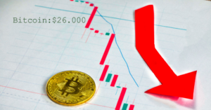 Біткоїн впав нижче $26 000: Причини