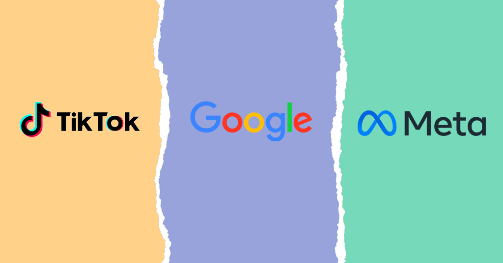 Meta Google TikTok