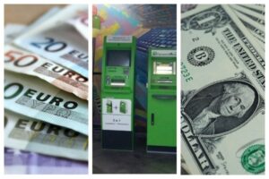 Терминалы ПриватБанка снова будут принимать доллары и евро: когда