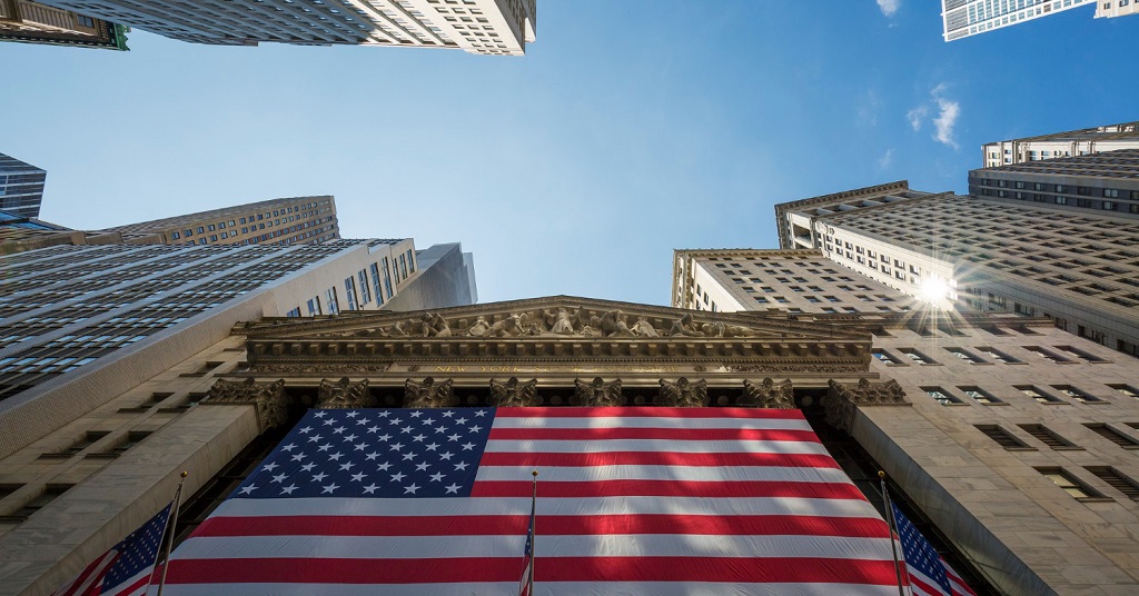 The New York Stock Exchange on Wall Street 