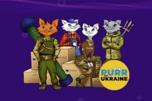 NFT-котики збирають кошти на підтримку фонду «Повернись живим»