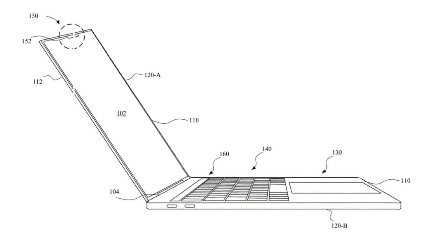 Ілюстрація до патенту Apple