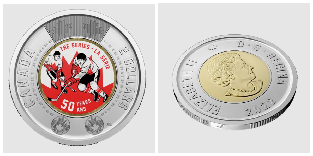 Коллекционные монеты Канады, выпущенные в поддержку Украины 