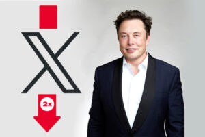 X (Twitter) вдвоє здешевшав після його купівлі Маском