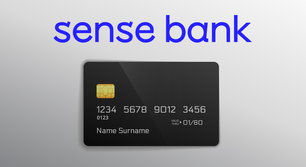 В Sense Bank можно открыть специальную карту для зарплаты