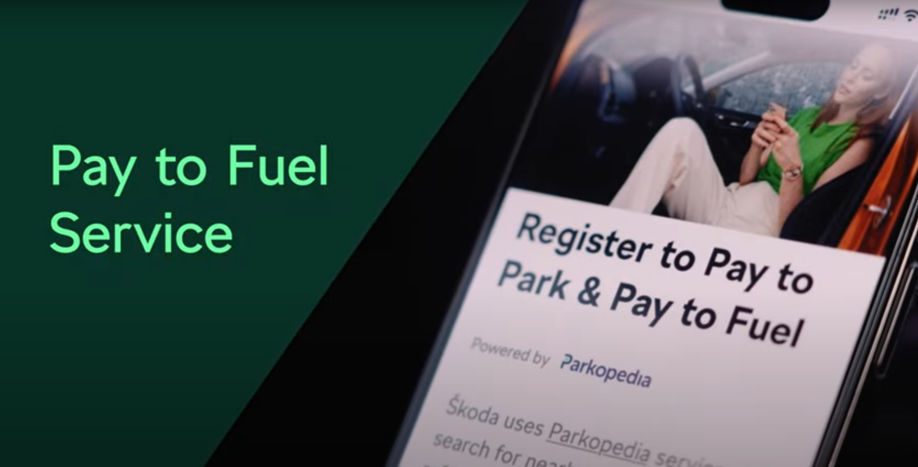 Škoda Pay to Fuel 