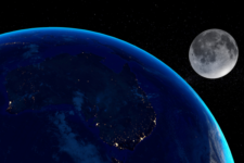 Как выглядит полет с Луны на Землю: NASA показало видео