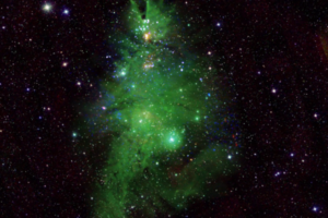 NASA показало різдвяну ялинку в космосі: як вона з’явилась