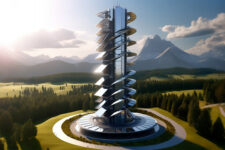 Создана башня, которая может бесперебойно генерировать солнечную энергию