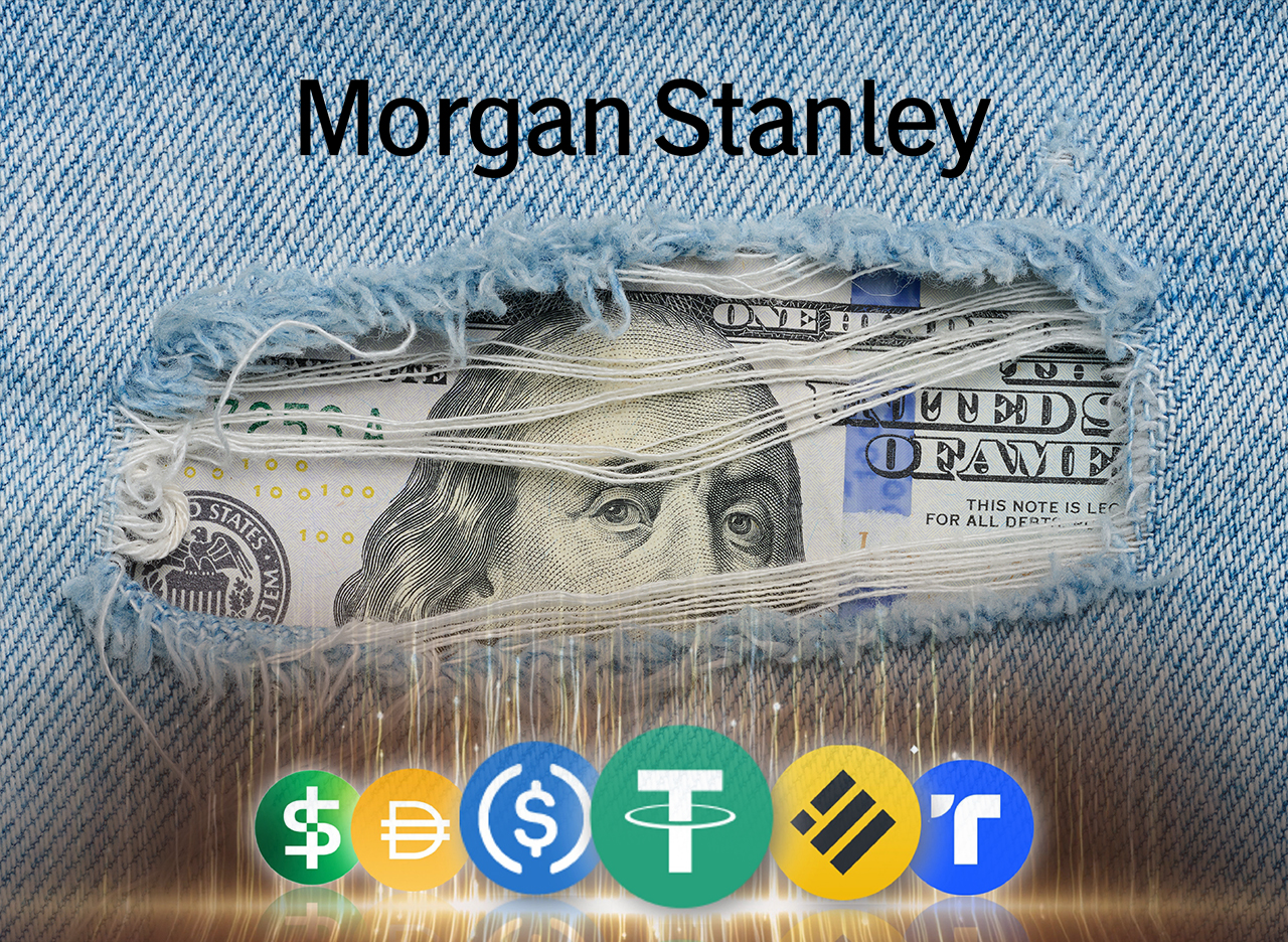 Morgan Stanley: стейблкоины поддержат доллар США на фоне рисков дедолларизации
