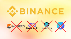 Binance виключить із лістингу Monero, Multichain, Vai та Aragon: причини