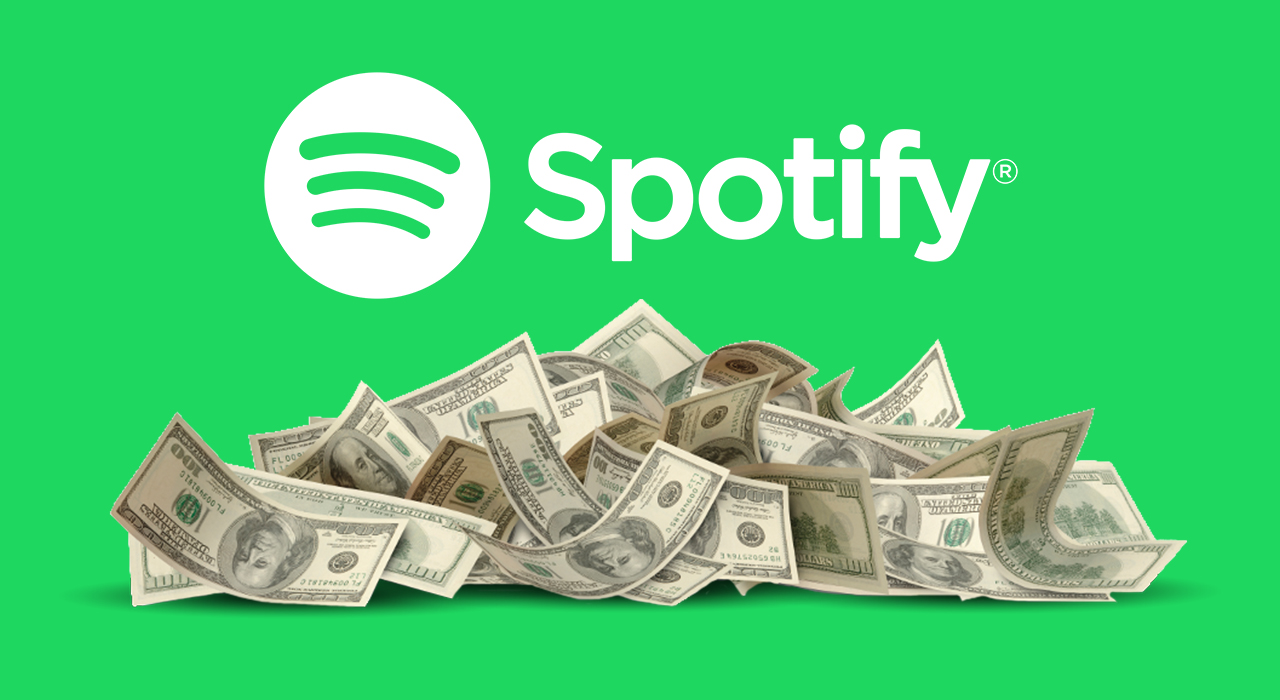 Торік Spotify виплатив виконавцям рекордні роялті. Фото: pngwing.com