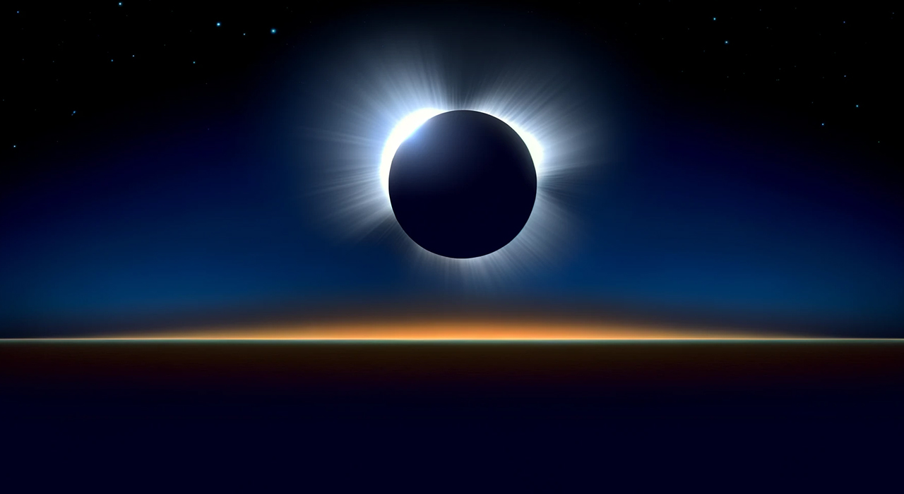 У квітні буде повне сонячне затемнення: де подивитись. Фото згенеровано за допомогою chat.openai.com