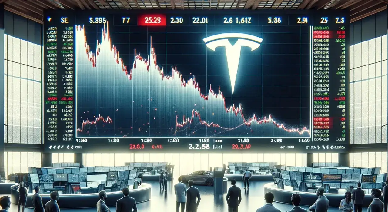 Акции Tesla стремительно падают: причины и прогнозы