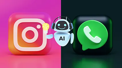 В Instagram и WhatsApp появился чат-бот на базе ИИ: что он умеет