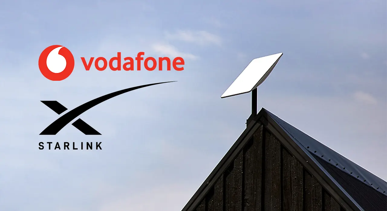 Vodafone будет сотрудничать со Starlink