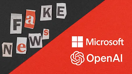 Microsoft та OpenAI виділили $2 млн на боротьбу з ШІ-дезінформацією