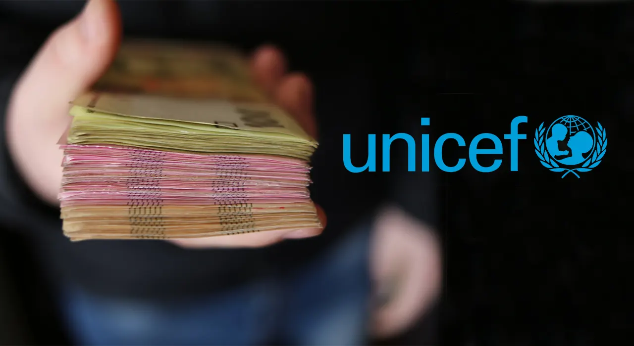 ЮНИСЕФ выплатит украинцам по 10,8 тыс. грн помощи