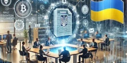 В Украине впервые выдали токенизированные документы